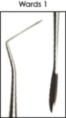 Picture of Precision Carver Wards 1  -  ROUND Handle