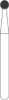 Picture of FG Diamond Burs - ROUND (001)  -  Size 018 FINE Grit  (5/pack) 644
