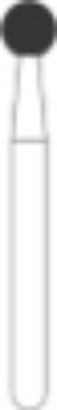 Picture of FG Diamond Burs - ROUND (001)  -  Size 029 MEDIUM Grit  (5/pack)
