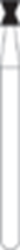 Picture of FG Diamond Burs - AMALGAM REMOVER (032)  -  Size 016 COARSE Grit  (5/pack)