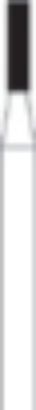 Picture of FG Diamond Burs - FLAT END CYLINDER (107)  -  Size 008 MEDIUM Grit  (5/pack)