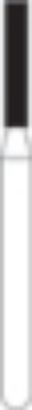 Picture of FG Diamond Burs - FLAT END CYLINDER (110)  -  Size 012 COARSE Grit  (5/pack)