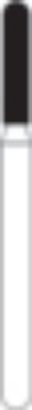 Picture of FG Diamond Burs - ROUND END CYLINDER (140)  -  Size 014 MEDIUM Grit  (5/pack)