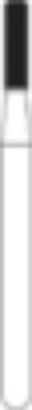 Picture of FG Diamond Burs - ROUND END CYLINDER (156)  -  Size 012 MEDIUM Grit  (5/pack)