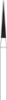 Picture of FG Diamond Burs - NEEDLE (165)  -  Size 014 MEDIUM Grit  (5/pack)