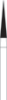 Picture of FG Diamond Burs - NEEDLE (165)  -  Size 016 MEDIUM Grit  (5/pack)