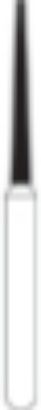 Picture of FG Diamond Burs - TAPER FLAT END (173)  -  Size 010 COARSE Grit  (5/pack)