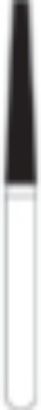 Picture of FG Diamond Burs - TAPER FLAT END (173)  -  Size 018 MEDIUM Grit  (5/pack)