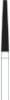 Picture of FG Diamond Burs - TAPER FLAT END (174)  -  Size 016 COARSE Grit  (5/pack)
