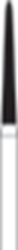 Picture of FG Diamond Burs - ROUND END TAPER (213)  -  Size 016 COARSE Grit  (5/pack)