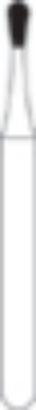 Picture of FG Diamond Burs - PEAR (237)  -  Size 010 COARSE Grit  (5/pack)