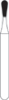 Picture of FG Diamond Burs - PEAR (238)  -  Size 012 MEDIUM Grit  (5/pack)
