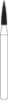 Picture of FG Diamond Burs - FLAME (245)  -  Size 012 MEDIUM Grit  (5/pack)