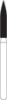 Picture of FG Diamond Burs - FLAME (249)  -  Size 016 COARSE Grit  (5/pack)