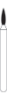 Picture of FG Diamond Burs - BUD (257)  -  Size 018 MEDIUM Grit  (5/pack)