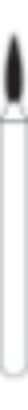 Picture of FG Diamond Burs - BUD (257)  -  Size 023FINE Grit  (5/pack)