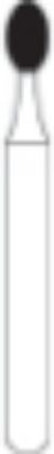 Picture of FG Diamond Burs - EGG (277)  -  Size 016 COARSE Grit  (5/pack)