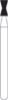 Picture of FG Diamond Burs - AMALGAM REMOVER (523)  -  Size 016 MEDIUM Grit  (5/pack)