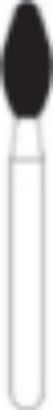 Picture of FG Diamond Burs - FLAME (540)  -  Size 009 MEDIUM Grit  (5/pack)