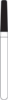Picture of FG Diamond Burs - ROUND EDGE TAPER (545)  -  Size 016 COARSE Grit  (5/pack)