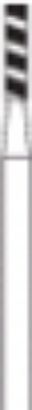 Picture of FG Laser Cut Burs  - Flat End Cylinder ISO 109  -  Size 012  -  SUPERCOARSE  (5/pack)