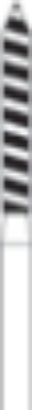 Picture of FG Laser Cut Burs  - Pointed Cylinder ISO 131  -  Size 014  -  SUPERCOARSE  (5/pack)