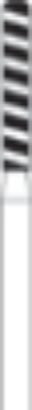 Picture of FG Laser Cut Burs  - Round End Cylinder ISO 158  -  Size 014  -  SUPERCOARSE (5/pack)