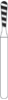 Picture of FG Laser Cut Burs  - Pear ISO 237  -  Size 014  - SUPERCOARSE (5/pack)