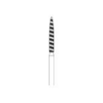 Picture of FG Laser Cut Burs  - Flame ISO 250 -  Size 012  - SUPERCOARSE (5/pack)