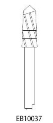 Picture of Implantology Expansion Burs Length 10mm Size 3.7mm (1/pack)
