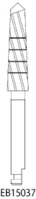 Picture of Implantology Expansion Burs Length 15mm Size 3.7mm (1/pack)