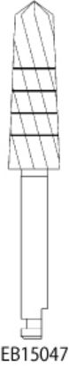 Picture of Implantology Expansion Burs Length 15mm Size 4.7mm (1/pack)