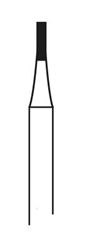 Picture of CA Diamond Burs (For Slow Handpiece) - Flat End Cylinder (109) - Size 10 - Medium Grit (6/pack)
