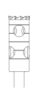 Picture of Trepan Bur - Cylinder  - 10mm Depth  -  Size 040 - 5mm Diameter  (1/pack)