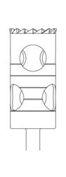 Picture of Trepan Bur - Cylinder Long - 14mm Depth - Size 070 - 8mm Diameter (1/pack)