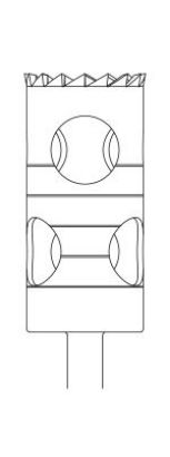 Picture of Trepan Bur - Cylinder Long - 14mm Depth - Size 070 - 8mm Diameter (1/pack)
