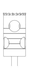 Picture of Trepan Bur - Cylinder Long - 14mm Depth - Size 080 - 8mm Diameter (1/pack)