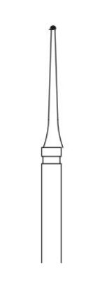 Picture of Endobur for Root Canal Preparation - Round - Size 006 (5/pack)