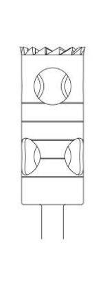 Picture of Trepan Bur - Cylinder Long - 14mm Depth - Size 060 - 7mm Diameter (1/pack)