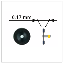 Picture of 0.17mm Double Sided Mini-Flex Diamond Disc (140921)