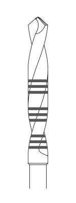 Picture of Pilot Bur for Implantology - 20mm Length - RAL (1/pack)