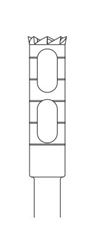 Picture of Trepan Bur - Cylinder  - 10mm Depth  -  Size 025 - 3.5mm Diameter  (1/pack)