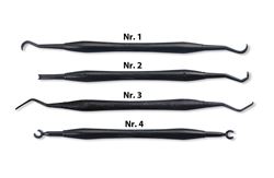 Picture of Miraclean - Implant Black - Double Ended Cleaning Instruments (set of 4)