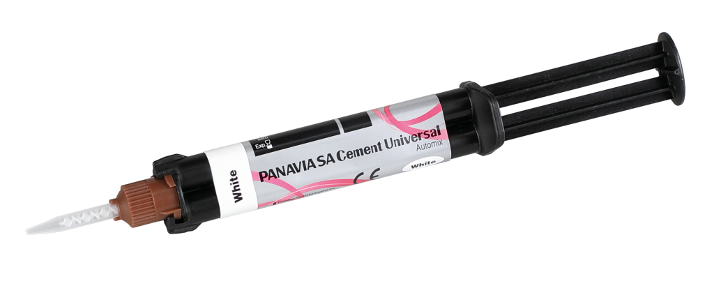 Picture of Panavia SA Cement Universal - Automix - White - (4.6ml Syringe, 20 Mixing Tips)