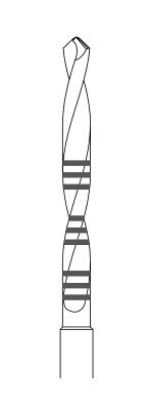 Picture of Pilot Bur for Implantology - 20mm Length - RAL (1/pack)