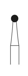 Picture of Tungsten Carbide Burs (RA)  -  Round Cross Cut  -  Size 6SX  (5/pack)