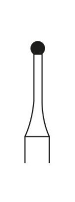Picture of Tungsten Carbide Burs (RA)  -  Round Cross Cut Slender Neck  -  Size 4SXN  (5/pack)