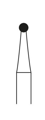 Picture of Tungsten Carbide Burs (RA)  -  Round Minimally Invasive  -  Size 4SDR  (5/pack)