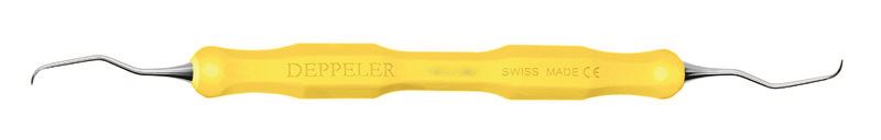 Picture of Deppeler  5/6 Mini Profil Gracey Curette with Yellow Silicone Grip
