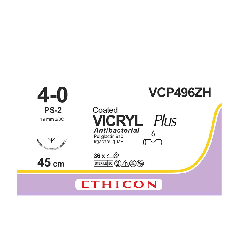 Picture of Ethicon Sutures Vicryl 4/0  (24/pack)